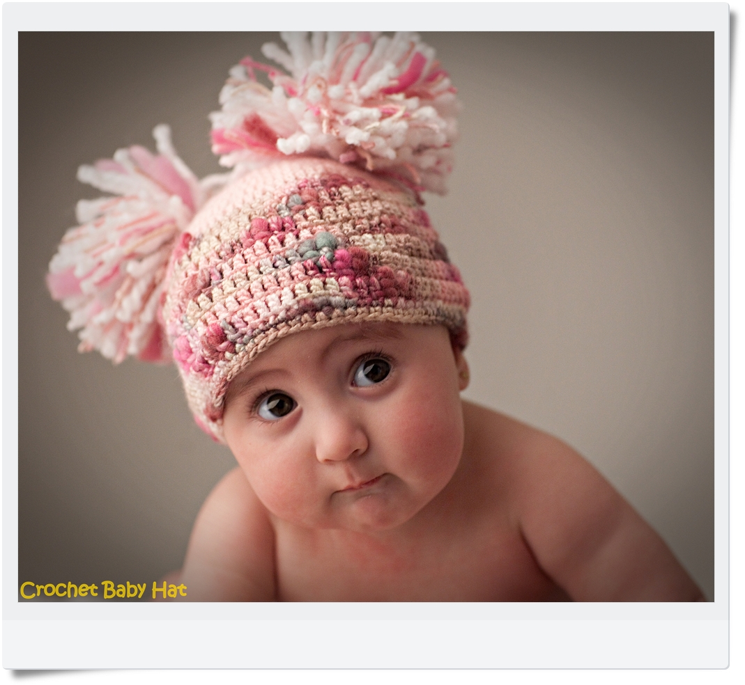 con pompones | Baby hat